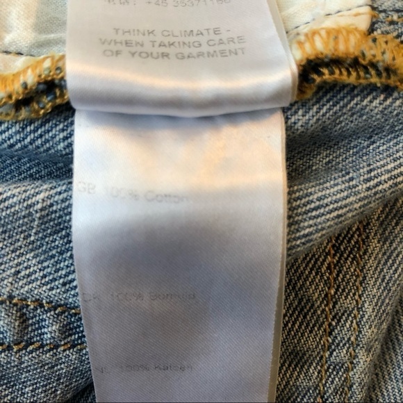Samsoe & Samsoe Distressed Mid Rise Jeans - Picture 6 of 6